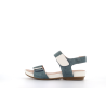 compensé bleu en cuir
